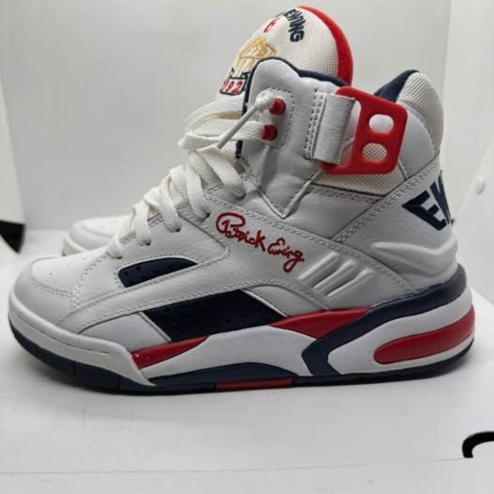 Ewing Athletics Eclipse Size 6 White Shoes Sneakers